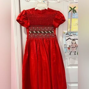 Red Dress for Girls ages 8-10 years old.